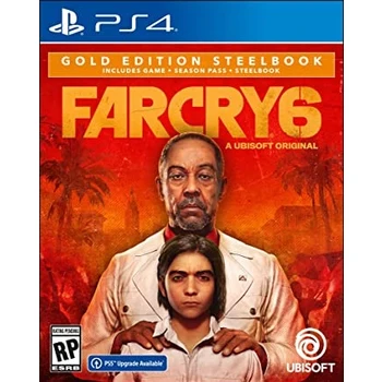 Ubisoft Far Cry 6 Gold SteelBook Edition PS4 Playstation 4 Game